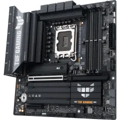 Материнская плата Asus TUF GAMING B860M-PLUS WIFI Soc-1851 Intel B860 4xDDR5 mATX AC`97 8ch(7.1) 2.5Gg RAID+HDMI+DP