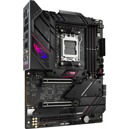 Материнская плата Asus ROG STRIX B650E-E GAMING WIFI Socket AM5 AMD B650 4xDDR5 ATX AC`97 8ch(7.1) 2.5Gg RAID+HDMI+DP