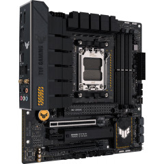 Материнская плата Asus TUF GAMING B650M-PLUS WIFI Socket AM5 AMD B650 4xDDR5 mATX AC`97 8ch(7.1) 2.5Gg RAID+HDMI+DP