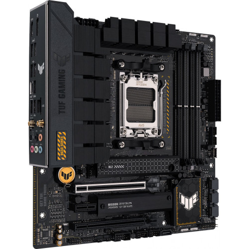Материнская плата Asus TUF GAMING B650M-PLUS WIFI Socket AM5 AMD B650 4xDDR5 mATX AC`97 8ch(7.1) 2.5Gg RAID+HDMI+DP