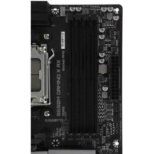 Материнская плата Gigabyte B650M GAMING X AX Socket AM5 AMD B650 4xDDR5 mATX AC`97 8ch(7.1) 2.5Gg RAID+HDMI+DP