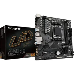 Материнская плата Gigabyte A620M H Socket AM5 AMD A620 2xDDR5 mATX AC`97 8ch(7.1) GbLAN RAID+HDMI+DP
