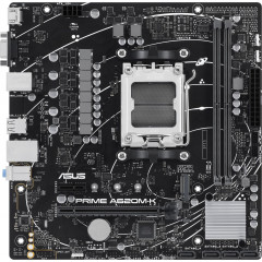 Материнская плата Asus PRIME A620M-K Socket AM5 AMD A620 2xDDR5 mATX AC`97 8ch(7.1) GbLAN RAID+VGA+HDMI