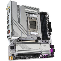 Материнская плата Gigabyte B650M AORUS ELITE AX ICE Socket AM5 AMD B650 4xDDR5 mATX AC`97 8ch(7.1) 2.5Gg RAID+HDMI+DP