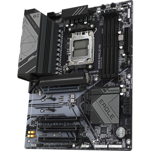 Материнская плата Gigabyte B650 EAGLE AX Socket AM5 AMD B650 4xDDR5 ATX AC`97 8ch(7.1) GbLAN RAID+HDMI+DP