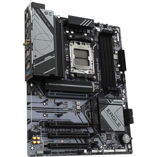 Материнская плата Gigabyte B650 EAGLE AX Socket AM5 AMD B650 4xDDR5 ATX AC`97 8ch(7.1) GbLAN RAID+HDMI+DP