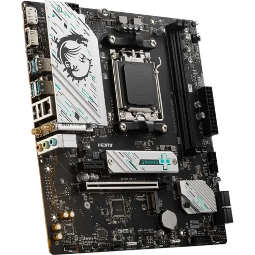 Материнская плата MSI B650M GAMING WIFI Socket AM5 AMD B650 2xDDR5 mATX AC`97 8ch(7.1) 2.5Gg RAID+VGA+HDMI+DP