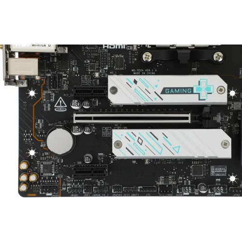 Материнская плата MSI B650M GAMING PLUS WIFI Socket AM5 AMD B650 4xDDR5 mATX AC`97 8ch(7.1) 2.5Gg RAID+VGA+HDMI+DP