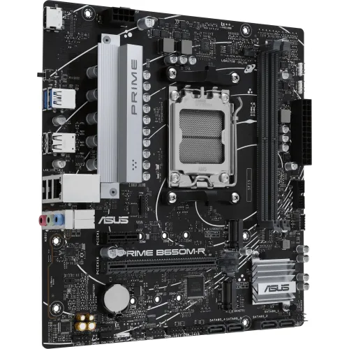 Материнская плата Asus PRIME B650M-R Socket AM5 AMD B650 2xDDR5 mATX AC`97 8ch(7.1) 2.5Gg RAID+HDMI