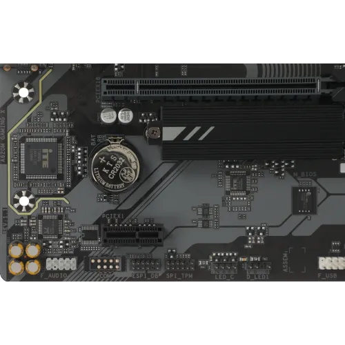 Материнская плата Gigabyte A620M GAMING X Socket AM5 AMD A620 4xDDR5 mATX AC`97 8ch(7.1) GbLAN RAID+HDMI+DP