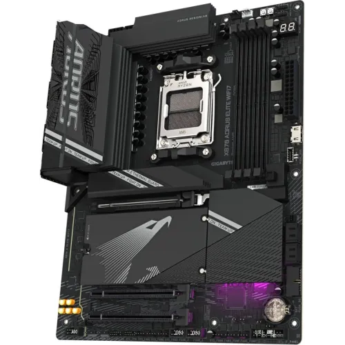 Материнская плата Gigabyte X870 AORUS ELITE WIFI7 Socket AM5 AMD X870 4xDDR5 ATX AC`97 8ch(7.1) 2.5Gg RAID+HDMI