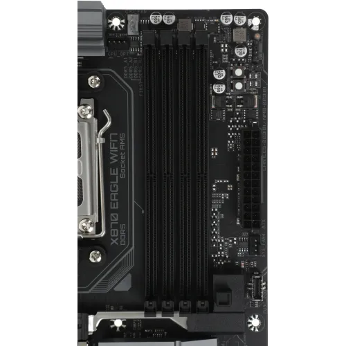 Материнская плата Gigabyte X870 EAGLE WIFI7 Socket AM5 AMD X870 4xDDR5 ATX AC`97 8ch(7.1) 2.5Gg RAID+HDMI