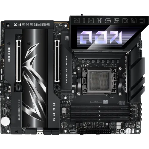 Материнская плата Asus ROG CROSSHAIR X870E HERO Socket AM5 AMD X870E 4xDDR5 ATX AC`97 8ch(7.1) 5Gigabit + 2.5Gigabit Ethernet RAID+HDMI