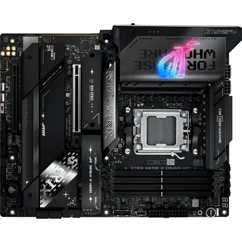 Материнская плата Asus ROG STRIX X870E-E GAMING WIFI Socket AM5 AMD X870E 4xDDR5 ATX AC`97 8ch(7.1) 5Gigabit RAID+HDMI