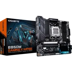 Материнская плата Gigabyte B850M GAMING X WIFI6E Socket AM5 AMD B850 4xDDR5 mATX AC`97 8ch(7.1) 2.5Gg RAID+HDMI+DP