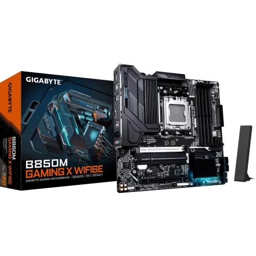 Материнская плата Gigabyte B850M GAMING X WIFI6E Socket AM5 AMD B850 4xDDR5 mATX AC`97 8ch(7.1) 2.5Gg RAID+HDMI+DP