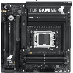 Материнская плата Asus TUF GAMING B850M-PLUS WIFI Socket AM5 AMD B850 4xDDR5 mATX AC`97 8ch(7.1) 2.5Gg RAID+HDMI+DP