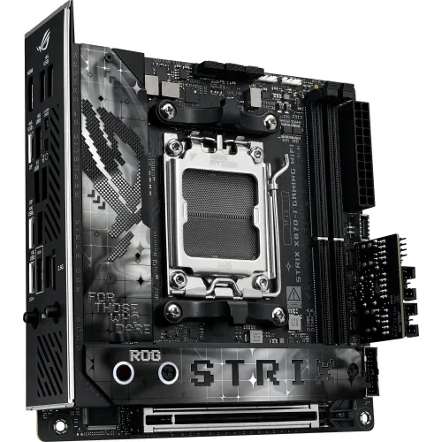 Материнская плата Asus ROG STRIX X870-I GAMING WIFI Socket AM5 AMD X870 2xDDR5 mini-ITX AC`97 8ch(7.1) 2.5Gg RAID+HDMI