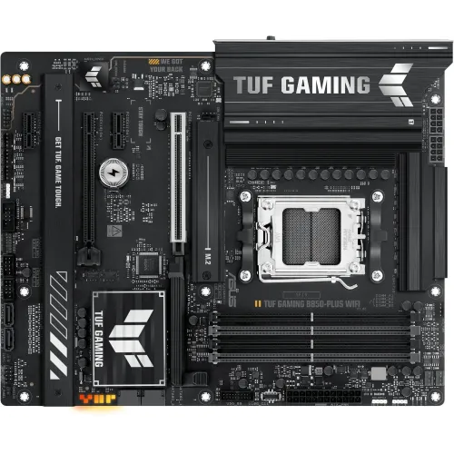 Материнская плата Asus TUF GAMING B850-PLUS WIFI Socket AM5 AMD B850 4xDDR5 ATX AC`97 8ch(7.1) 2.5Gg RAID+HDMI+DP