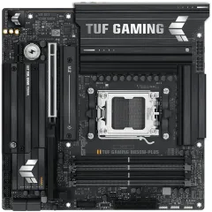 Материнская плата Asus TUF GAMING B850M-PLUS Socket AM5 AMD B850 4xDDR5 mATX AC`97 8ch(7.1) 2.5Gg RAID+HDMI+DP