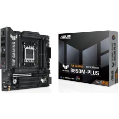 Материнская плата Asus TUF GAMING B850M-PLUS Socket AM5 AMD B850 4xDDR5 mATX AC`97 8ch(7.1) 2.5Gg RAID+HDMI+DP