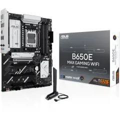 Материнская плата Asus B650E MAX GAMING WIFI Socket AM5 AMD B650 4xDDR5 ATX AC`97 8ch(7.1) 2.5Gg RAID+HDMI+DP