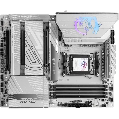 Материнская плата MSI MPG X870E EDGE TI WIFI Socket AM5 AMD X870E 4xDDR5 ATX AC`97 8ch(7.1) 5Gigabit RAID+HDMI