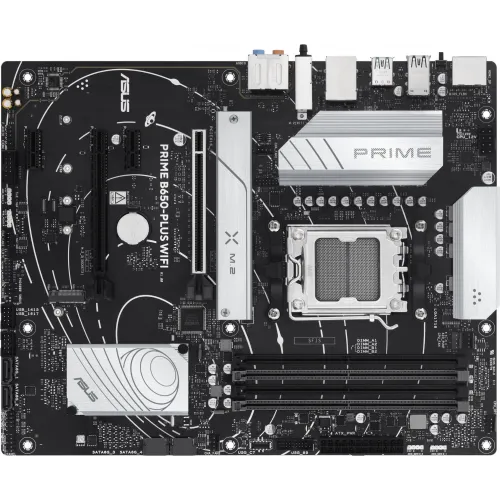 Материнская плата Asus PRIME B650-PLUS WIFI Socket AM5 AMD B650 4xDDR5 ATX AC`97 8ch(7.1) 2.5Gg RAID+HDMI+DP