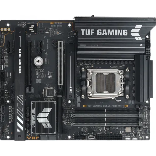 Материнская плата Asus TUF GAMING B650E-PLUS WIFI Socket AM5 AMD B650 4xDDR5 ATX AC`97 8ch(7.1) 2.5Gg RAID+HDMI+DP