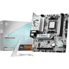 Материнская плата MSI B840M GAMING WIFI6E Socket AM5 AMD B840 2xDDR5 mATX AC`97 8ch(7.1) 2.5Gg RAID+HDMI+DP