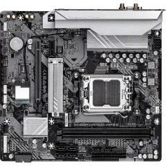 Материнская плата Gigabyte B650M GAMING WIFI6E Socket AM5 AMD B650 2xDDR5 mATX AC`97 8ch(7.1) 2.5Gg RAID+VGA+HDMI