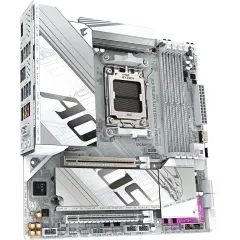 Материнская плата Gigabyte B850M AORUS ELITE WIFI6E ICE Socket AM5 AMD B850 4xDDR5 mATX AC`97 8ch(7.1) 2.5Gg RAID+DP