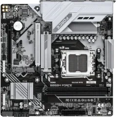 Материнская плата Gigabyte B850M FORCE Socket AM5 AMD B850 2xDDR5 mATX AC`97 8ch(7.1) 2.5Gg RAID+HDMI+DP