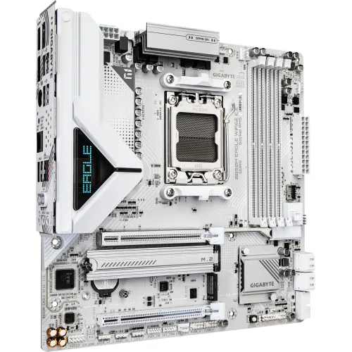 Материнская плата Gigabyte B850M EAGLE WIFI6E ICE Socket AM5 AMD B850 4xDDR5 mATX AC`97 8ch(7.1) 2.5Gg RAID+HDMI+DP
