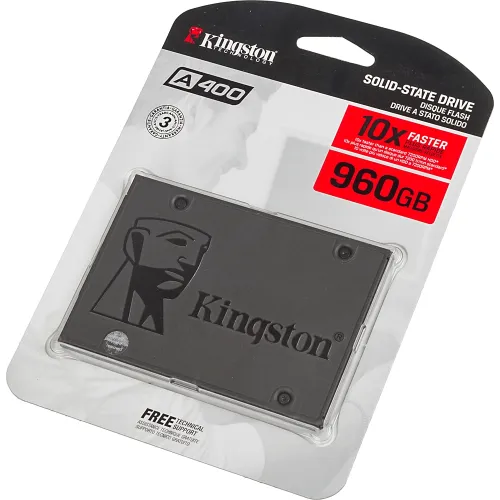 Накопитель SSD Kingston SATA-III 960GB SA400S37/960G A400 2.5"