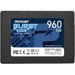Накопитель SSD Patriot SATA-III 960GB PBE960GS25SSDR Burst Elite 2.5"