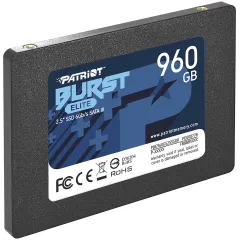 Накопитель SSD Patriot SATA-III 960GB PBE960GS25SSDR Burst Elite 2.5"