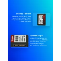 Накопитель SSD Kingspec SATA-III 256GB P3-256 2.5"
