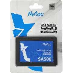 Накопитель SSD Netac SATA-III 480GB NT01SA500-480-S3X SA500 2.5"