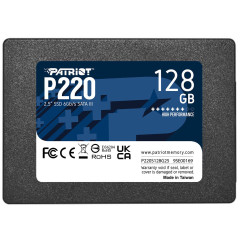 Накопитель SSD Patriot SATA-III 128GB P220S128G25 P220 2.5"