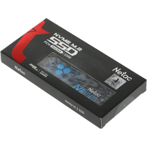 Накопитель SSD Netac PCIe 3.0 x4 1TB NT01NV3000-1T0-E4X NV3000 M.2 2280