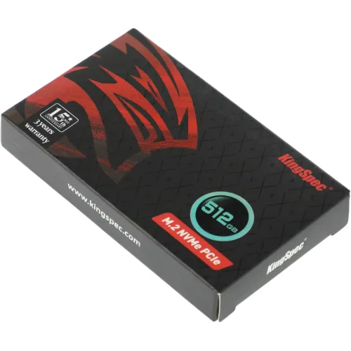Накопитель SSD Kingspec PCIe 3.0 x4 512GB NX-512 M.2 2280 0.9 DWPD