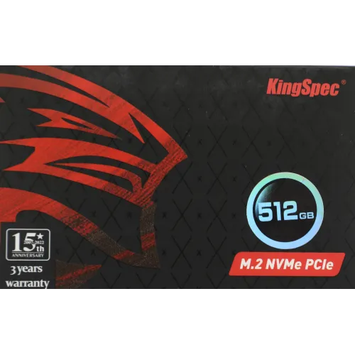 Накопитель SSD Kingspec PCIe 3.0 x4 512GB NX-512 M.2 2280 0.9 DWPD