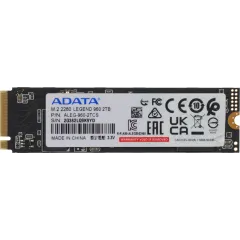 Накопитель SSD A-Data PCIe 4.0 x4 2TB ALEG-960-2TCS Legend 960 M.2 2280