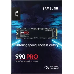 Накопитель SSD Samsung PCIe 4.0 x4 2TB MZ-V9P2T0BW 990 Pro M.2 2280