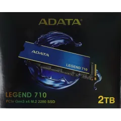 Накопитель SSD A-Data PCIe 3.0 x4 2TB ALEG-710-2TCS Legend 710 M.2 2280