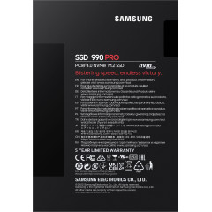 Накопитель SSD Samsung PCIe 4.0 x4 1TB MZ-V9P1T0B/AM 990 Pro M.2 2280