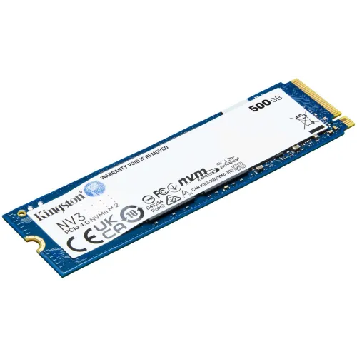 Накопитель SSD Kingston PCIe 4.0 x4 500GB SNV3S/500G NV3 M.2 2280