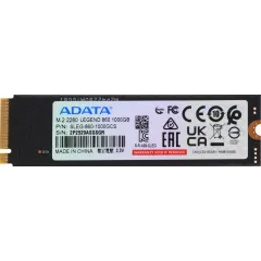 Накопитель SSD A-Data PCIe 4.0 x4 1TB SLEG-860-1000GCS Legend 860 M.2 2280