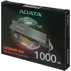 Накопитель SSD A-Data PCIe 4.0 x4 1TB SLEG-860-1000GCS Legend 860 M.2 2280